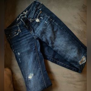 Ripped skinny jeans, American Eagle